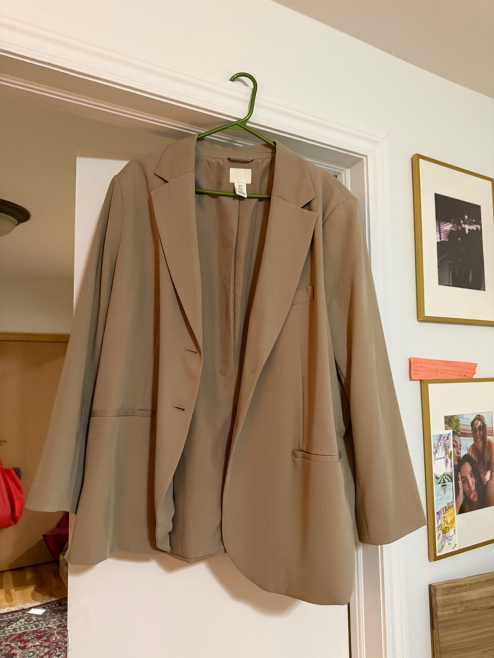 H&M Light Taupe Blazer Jacket